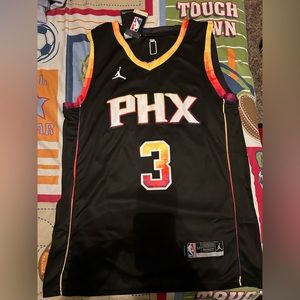 Unisex Phoenix Suns Chris Paul Jordan Brand Black Swingman Jersey